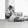 Bad - Vrouw - Zwart - Wit fotobehang vinyl groot -slaapkamer