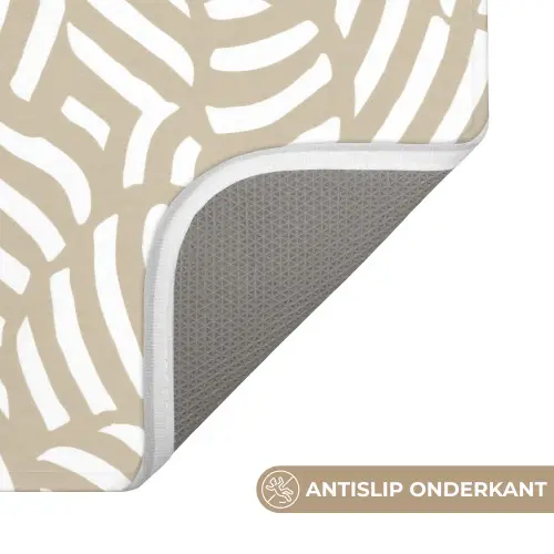 Abstract - Modern - Beige Badmat klein 997 -USP_AntislipNL