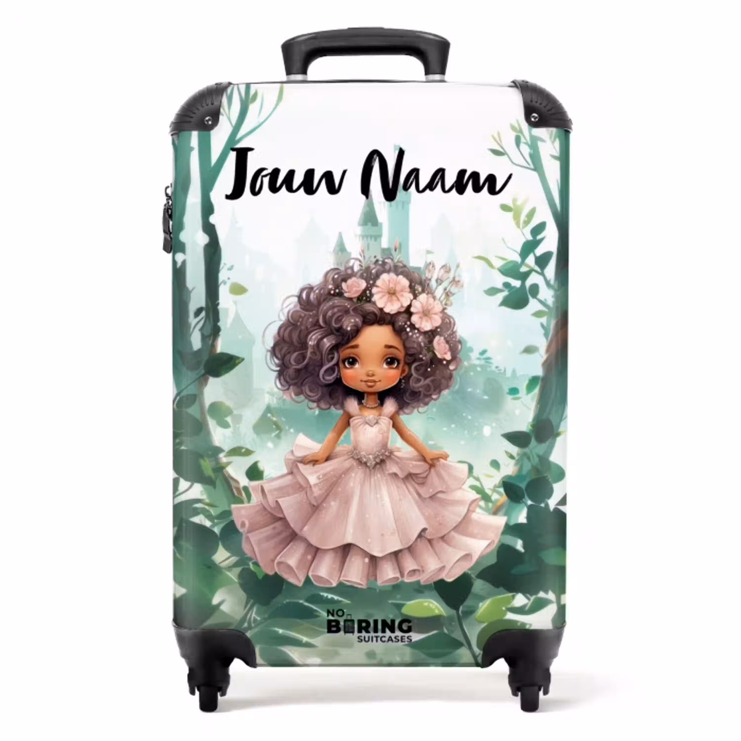 Bella bosrijk NBS - Handbagage koffer - Kinderen Unisex middel -productfoto_recht