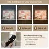 Kunst - Roze - Abstract Light Box met batterij (Wandlamp) middel -USP_lichtkleurNL