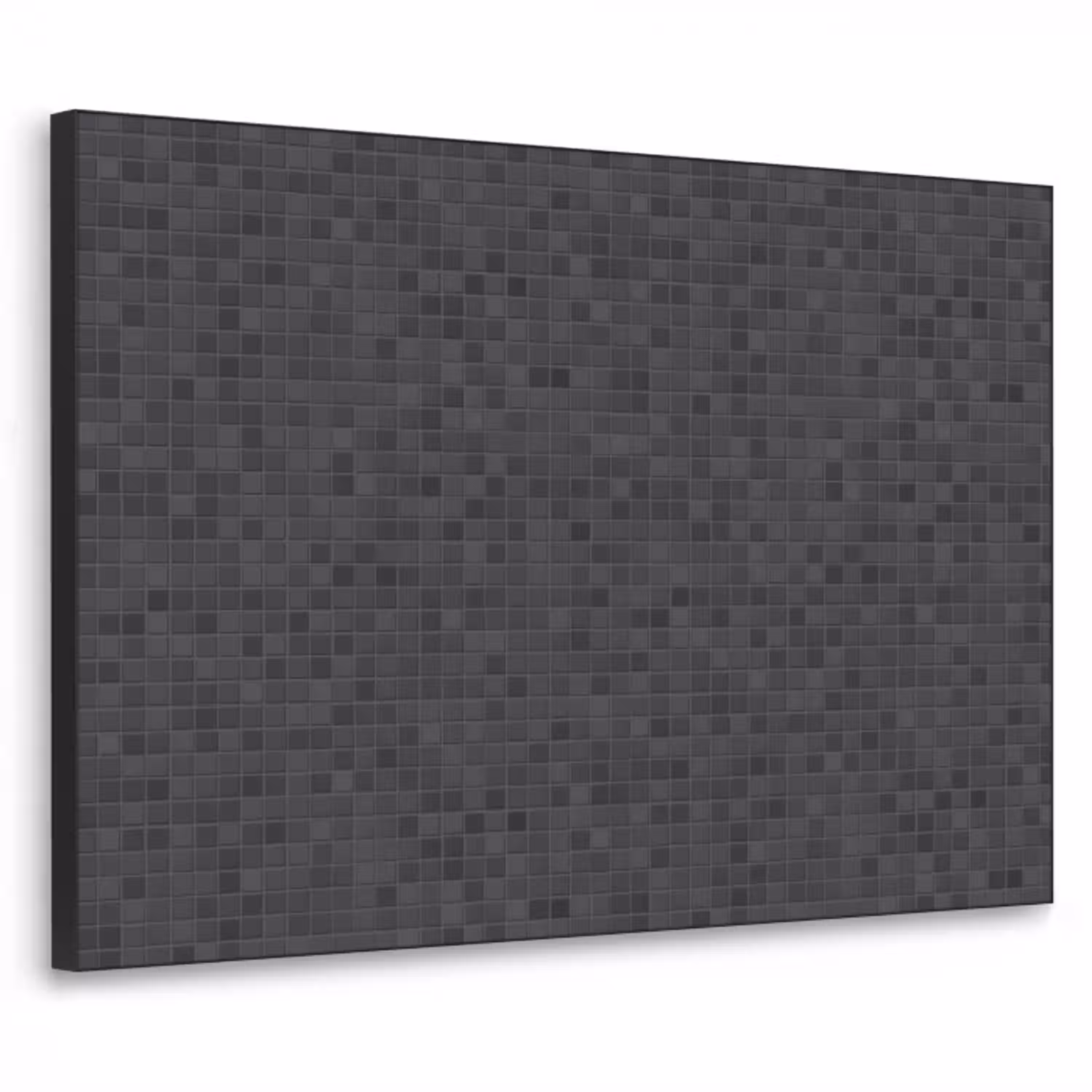 Mozaïek - Patroon - Zwart Textielframe zwart klein 947 -3d
