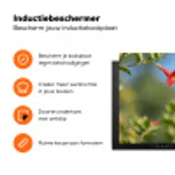Kolibrie - Bloem - Natuur - Groen Inductie beschermer vinyl 3mm klein -zzzzzzz-td-ups