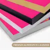 Hagedis - Bloemen - Roze - Kimono Textielframe zwart klein -USP_kleurenNL