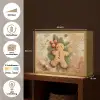 Kerstmis - Koekje - Poppetje - Speculaas Light Box met batterij (Wandlamp) middel -USP_websiteoverzichtNL