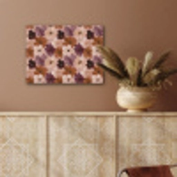 Bloemen - Abstract - Aardetinten PET vilt klein 837 -sfeer4