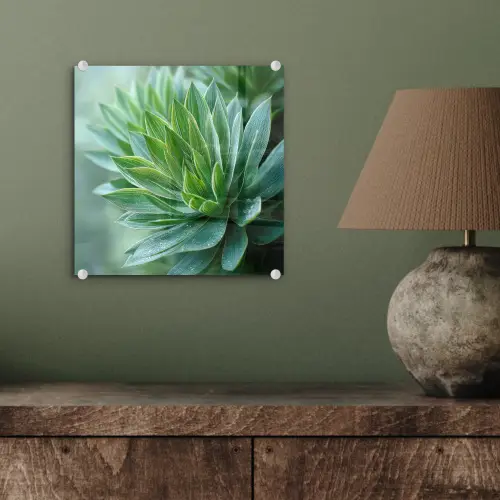 Blad - Plant - Groen - Textuur plexiglas 5mm klein -sfeer3