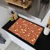 Terrazzo - Patroon - Klei Inductie beschemer met haakjes klein 777 -sfeer1