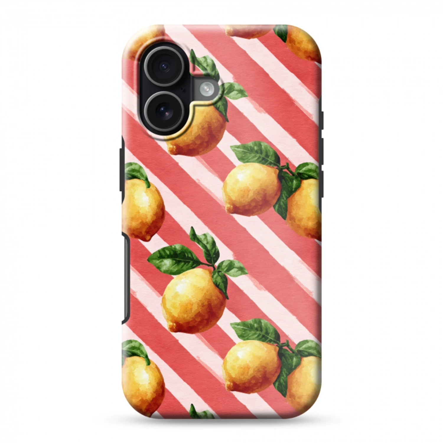 Citroen - Geïllustreerd - Oranje Toughcase MagSafe Apple iPhone 17 klein 1017 -3d