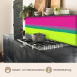 Strepen - Modern - Kleurrijk keuken achterwand 2 middel -usp_DE