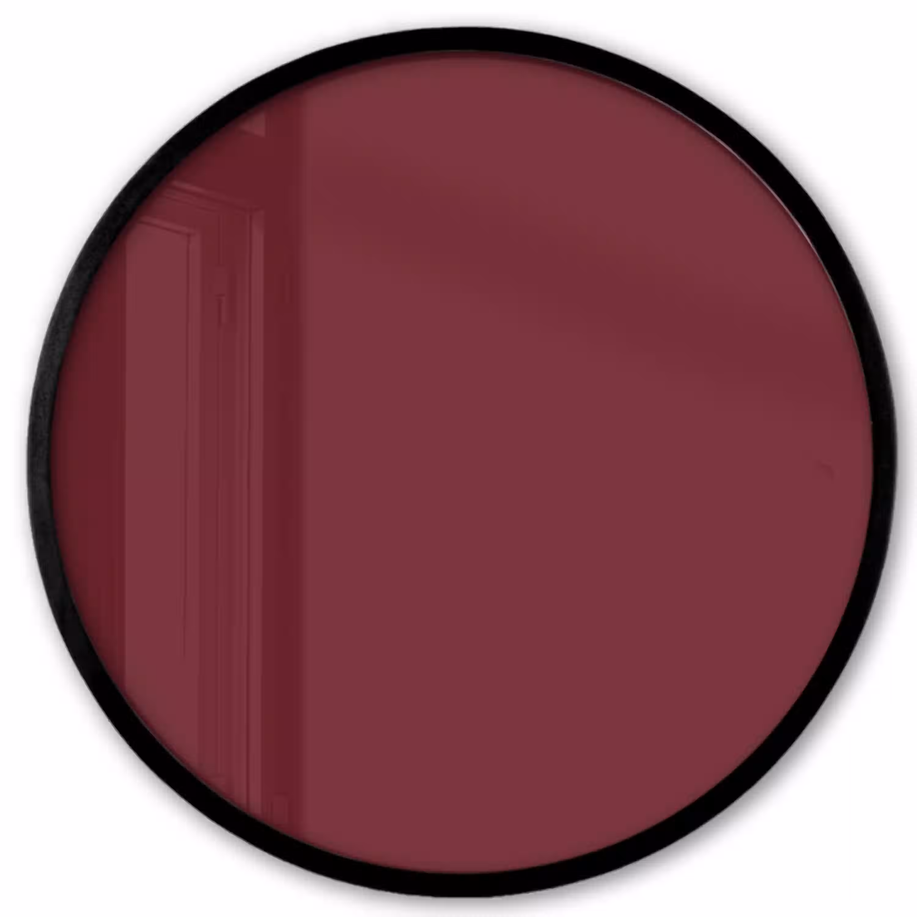 Dark - Garnet - Rood Fotolijst rond zonder passe partout klein 856 -3d