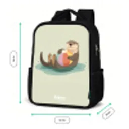 Otter - Strandbal - Water Rugzak - Zwart middel -productfoto_formaten