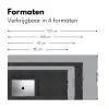 Donkergrijs - Asfaltstructuur - Ruw Muismat XXL klein 681 -sfeer5