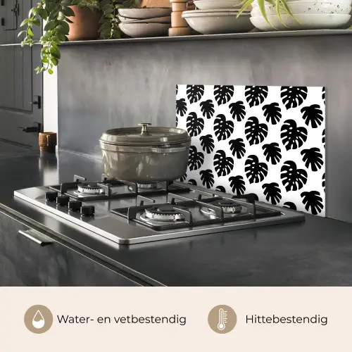 Bladeren - Modern - Symmetrie keuken achterwand spatscherm klein 900 -usp_NL