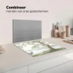 Reiger - Landschap - Groen Inductie beschermer vinyl 3mm middel -wsfeer7_website