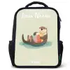 Otter - Strandbal - Water Rugzak - Zwart middel -3d