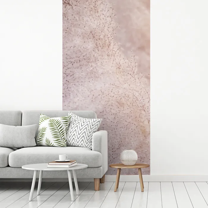 Pampagras met een zachte structuur uit de natuur fotobehang vinyl groot -woonkamer