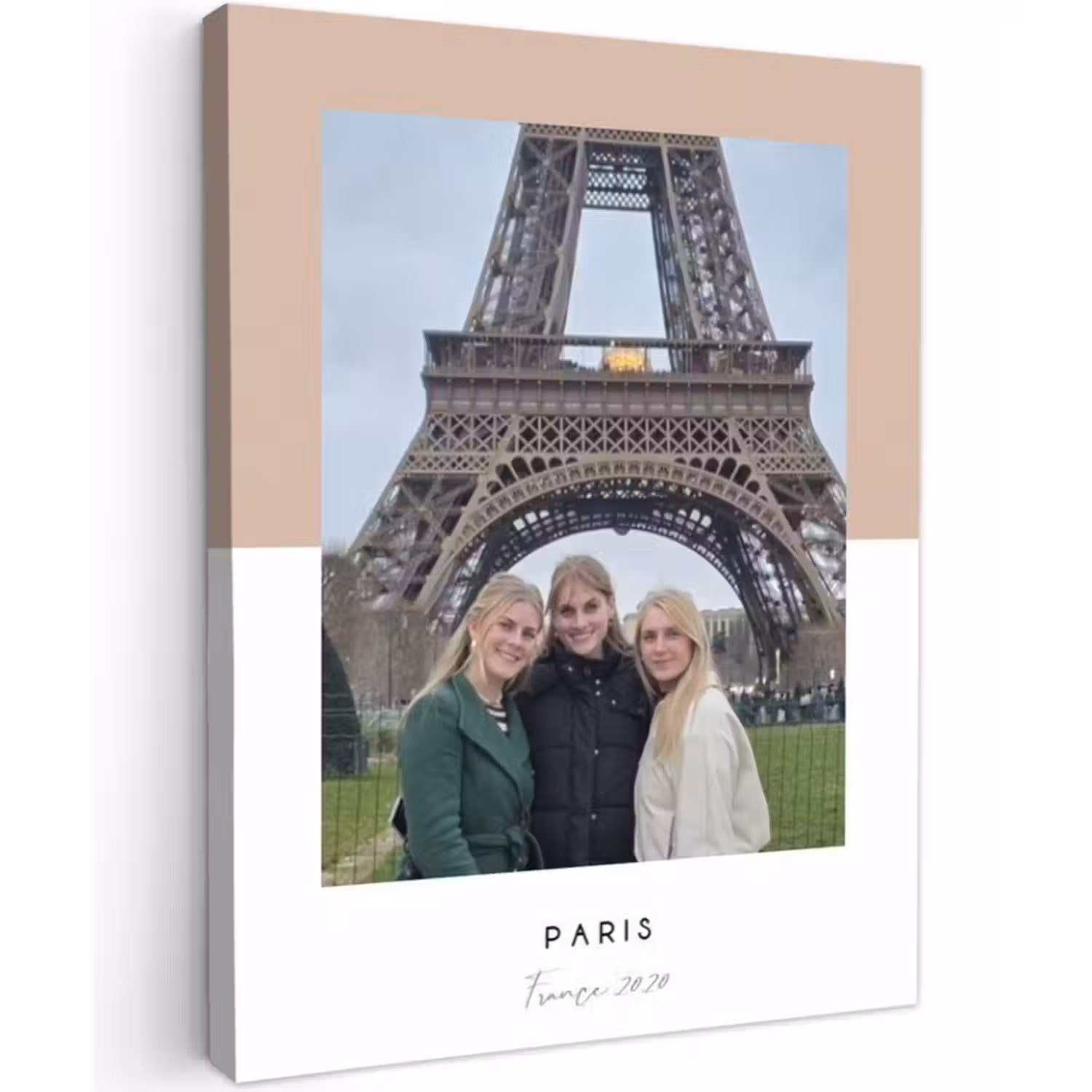 Gepersonaliseerd canvas schilderij - Paris