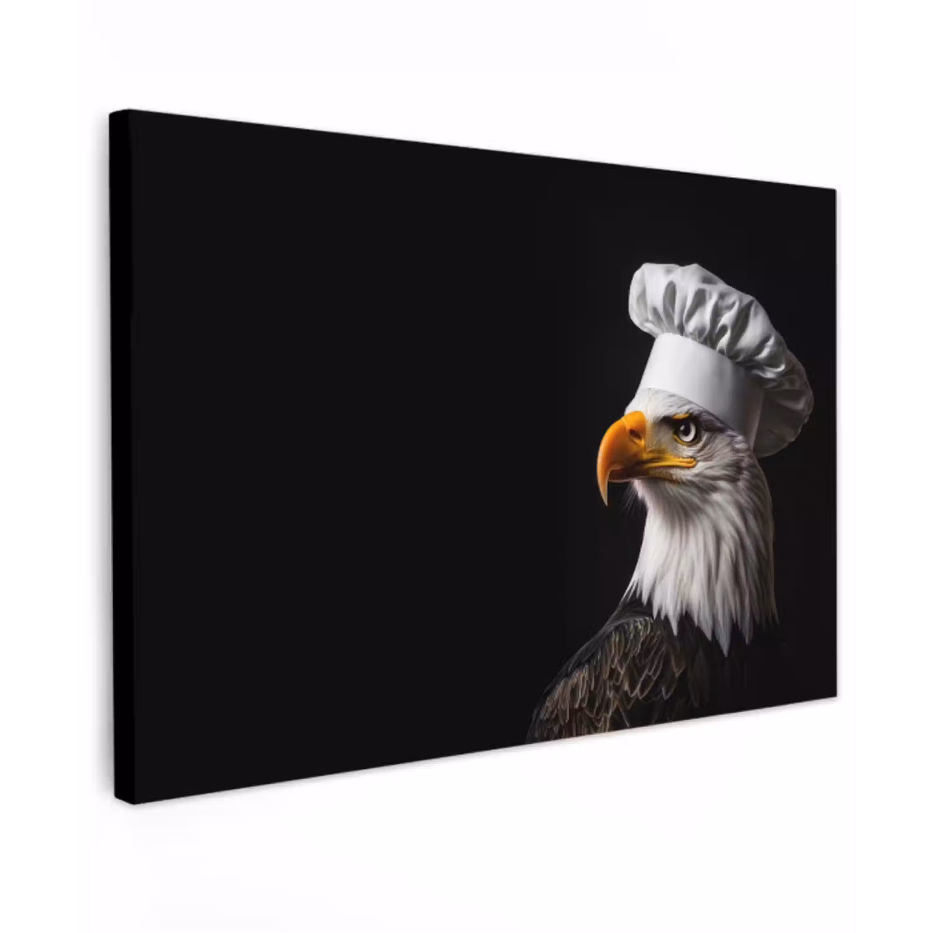 eagle-3-2-gigapixel-standard-v2-6x Tuinposter op houten frame 2 cm dik klein -3d