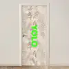 YOLO - Groen - Neon - Slangenprnt deurposter klein -3d_beige
