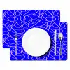 Blauw - Lijnen - Roze - Abstract Placemat vinyl groot 368 -zzsfeer2_Kitchenyeah-website