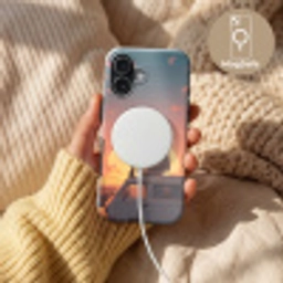 Busje - Kat - Zonsondergang - Oranje Toughcase MagSafe Apple iPhone 17 klein -USP_MagsafeV