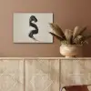 Penseelstreek - Zwart - Minimalistisch PET vilt klein -sfeer4