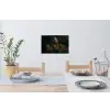 Panda - Hoed - Bril - Pak Muursticker klein -eettafel