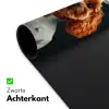 Bruin - Kok - Hondje Muismat XXL klein -sfeer2