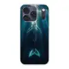 Walvis - Water - Zonnestralen - Blauw Telefoonhoesje iPhone 17 Pro klein -3d