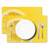 Citroen - Geel - Zonnig Placemat vinyl groot -zzsfeer2_Kitchenyeah-website