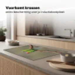 Papagaai - Tak - Natuur - Kleurrijk Inductie beschermer vinyl 3mm klein -sfeer1