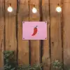 Peper - Rood - Illustratie tuinposter los doek klein -sfeer1