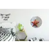 Zeester - Strand - Zee Wandcirkel aluminium klein -kinderkamer