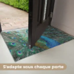 Pauw - Veren - Blauw Deurmat klein -USP_FR
