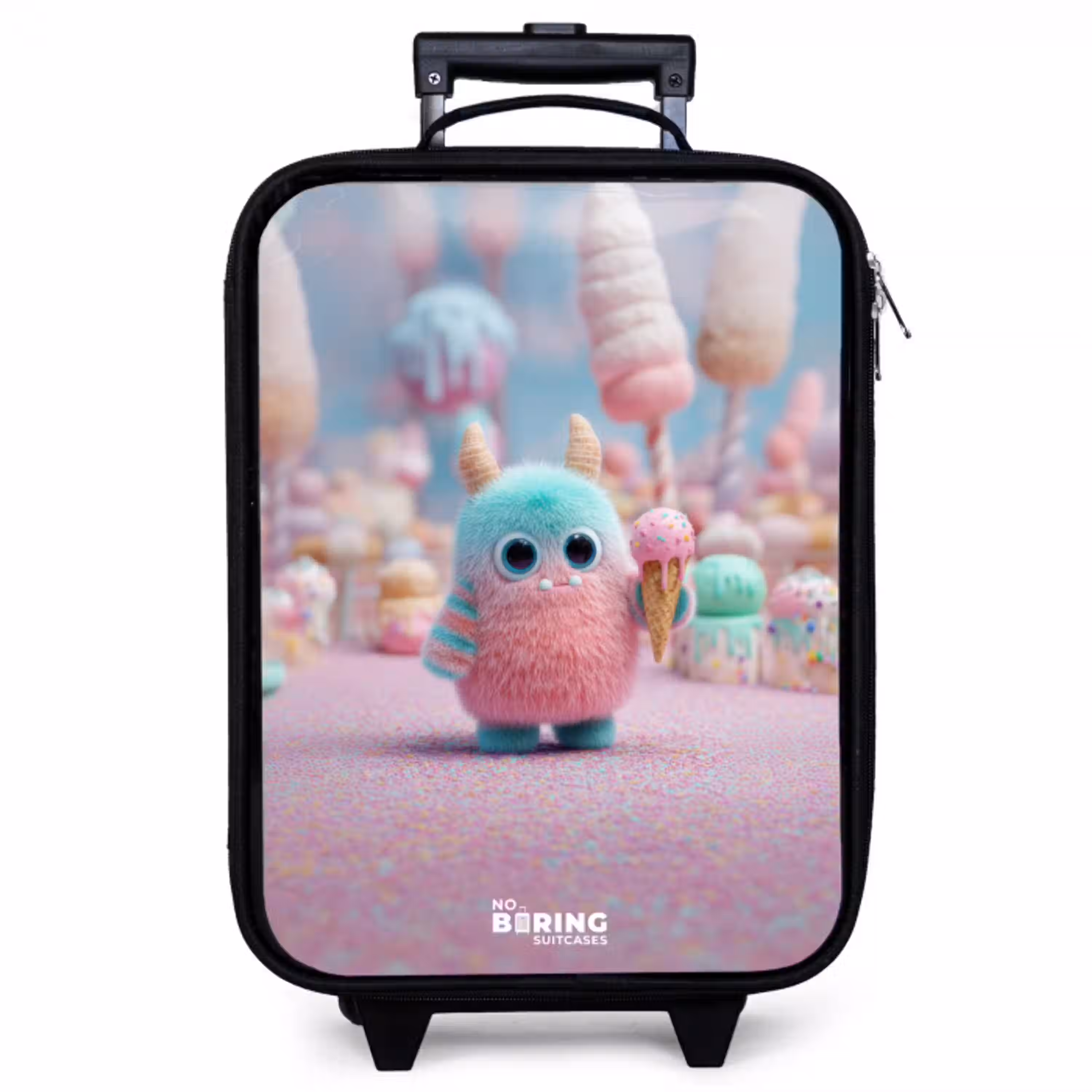 Zoet Monstersnoep Avontuur Kinderkoffer - Zwart klein -zzz_website3d