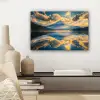 Berg - Rivier - Zonsondergang canvas 2cm klein -sfeer6