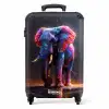 Olifant op ruimtereis NBS - Handbagage koffer - Unisex middel -productfoto_recht