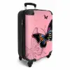 Bubblegum butterfly Koffer - NBS - Handbagage middel -productfoto_3d