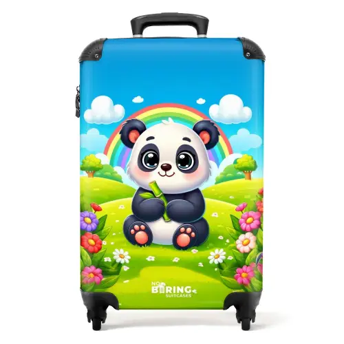 Pukkie Panda NBS - Handbagage koffer - Unisex middel -productfoto_recht