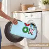Oh ok - Blauw - Kleurrijk Badmat klein -USP_WasbaarNL