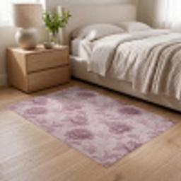 Reliëf - Pioenrozen - Roze Vloerkleed Rechthoek klein 1091 -atmosphere_sfeer3_global