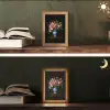Kleur - Vaas - Bloemen - Boeket Light Box met kabel (Tafellamp) klein -sfeer3