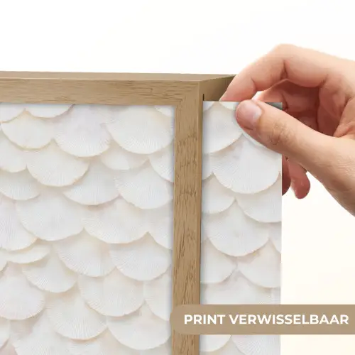 Schubben - Wit - Elegant Light Box met batterij (Wandlamp) middel 907 -USP_websiteprintNL