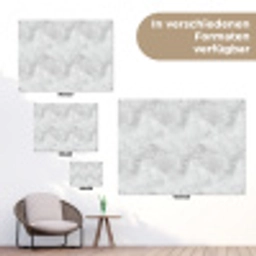 Lichtgrijs - Ruw - Subtiel tuinposter los doek klein 239 -Xsfeer9_DE
