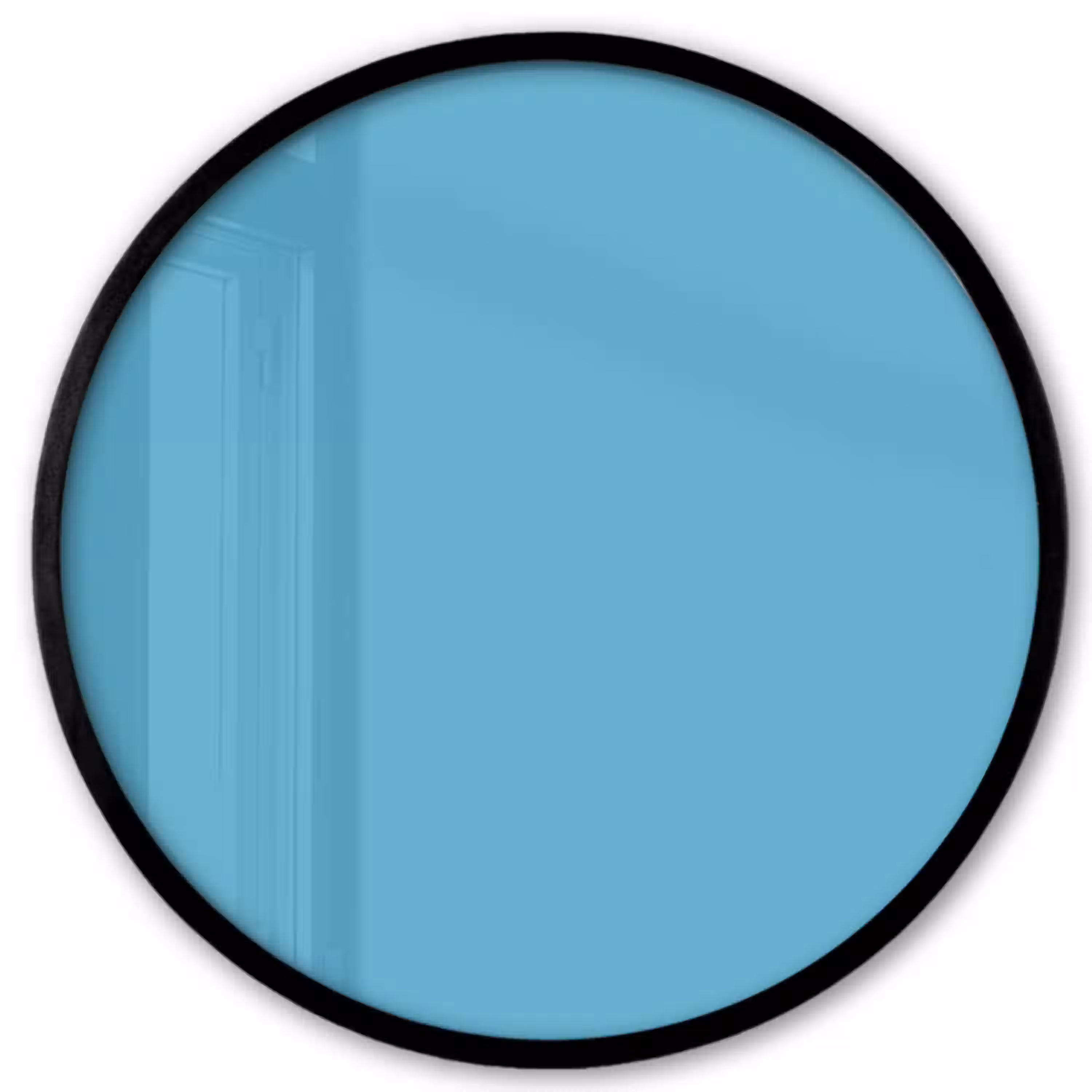 Ocean - Teal - Blauw Fotolijst rond zonder passe partout klein 856 -3d