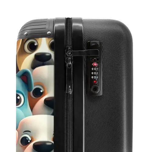 Hondsdolheid Koffer - NBS - Handbagage middel -slot