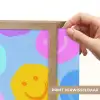 Smileys - Kleurrijk - Grappig Light Box met batterij (Wandlamp kind) middel -USP_websiteprintNL