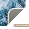 Golven - Oceaan - Blauw Badmat klein -USP_AntislipNL