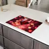 Rood - Wijn - Hartjes Inductie beschermer vinyl 3mm klein -sfeer8