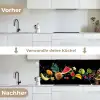 Splash - Fruit - Zwart keuken achterwand 2 middel -voor-na_DE